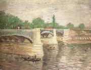 Vincent Van Gogh The Seine with the Pont de la Grande Jatte (nn04) Spain oil painting artist